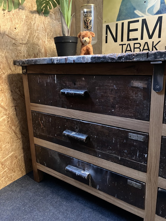 Image 1 of Industrial workbench - work table - work cabinet