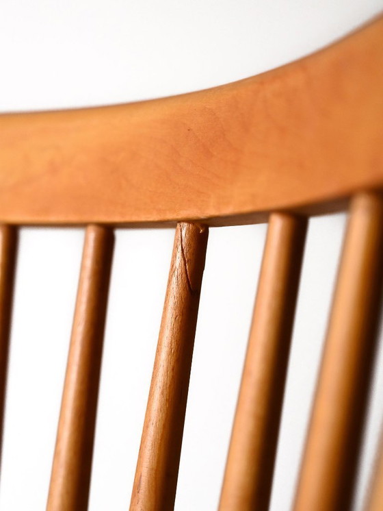 Image 1 of Pair of Vintage Scandinavian Pinstolar Chairs