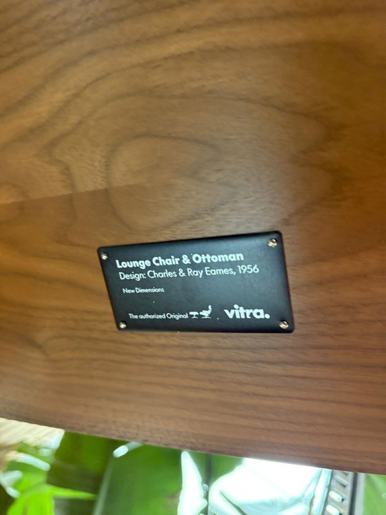 Image 1 of Vitra Eames Lounge Chair + Ottoman - Calma Brandy