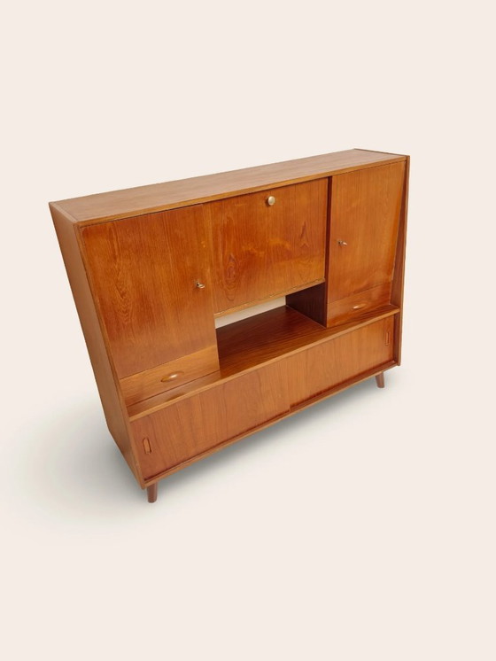 Image 1 of Vintage Mid-Century highboard sideboard, 1960s