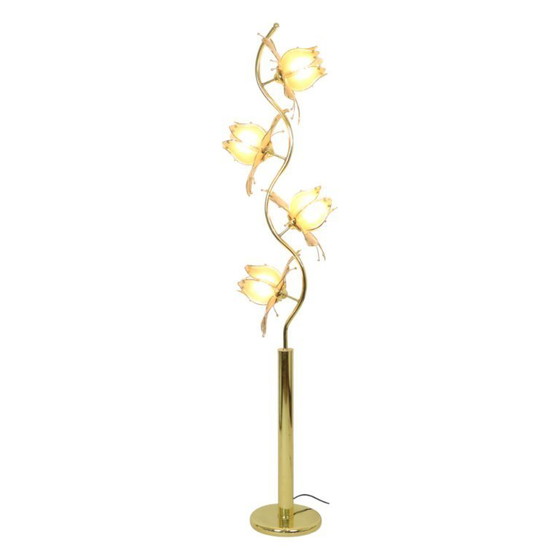 Image 1 of Italian Lotus Lamp XL Floor Lamp