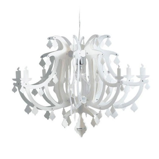 Lámpara Ginetta, Nigel Coates para Slamp, Lentiflex, 2010 - Italia