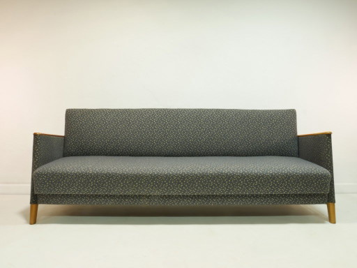 Vintage bank uit de jaren 60, mid-century bank, originele bekleding, Duitsland