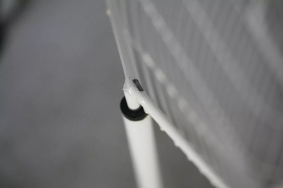 Image 1 of 2x Sessel Stahlstangen Weiß lackiert