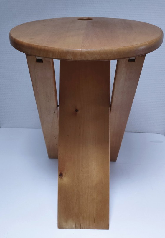 Image 1 of hocker "suzy" adrian reed buchenholz 90er jahre