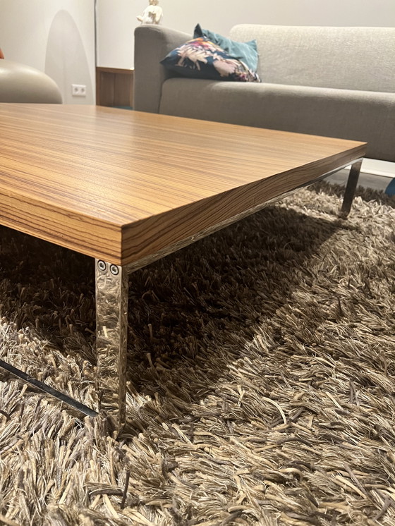 Image 1 of Artifort Mare salontafel zebranohout