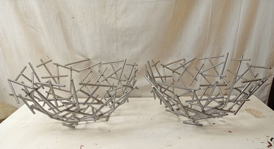 2 Alessi Style Fruit Bowls – Metal (photo 5 of 5)
