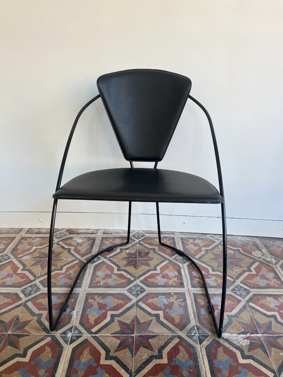 Image 1 of ‘Linda’ dining chairs – Arrben (Italy,’80s)