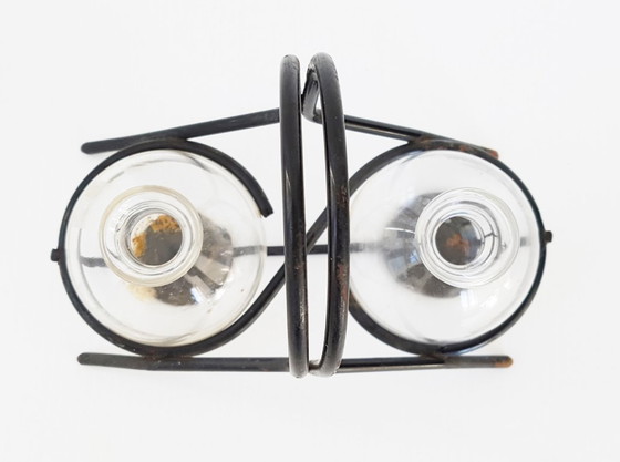 Image 1 of MATHIEU MATEGOT PORTE HUILIER VINAIGRIER METAL 1950 VINTAGE 50S 50'S ROCKABILLY