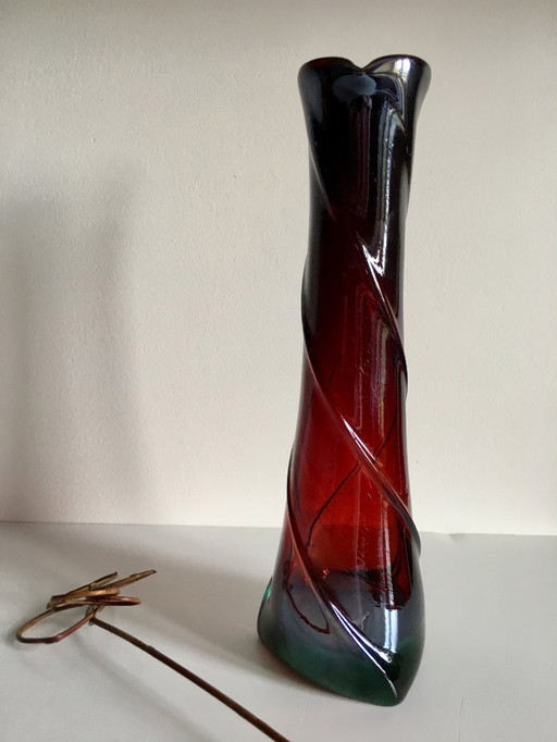 VASE Moderniste en Cristal ART DECO