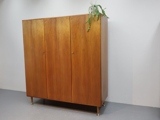 Image 1 of Armadio vintage | A.A. Patijn | 3 porte | Noce