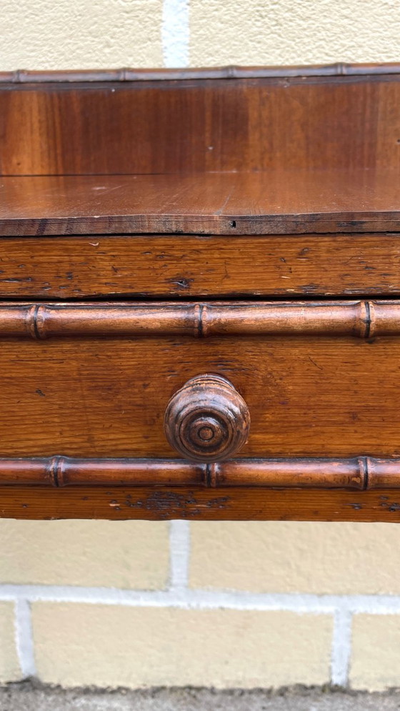 Image 1 of DESK Console 1900 known as BAMBOO