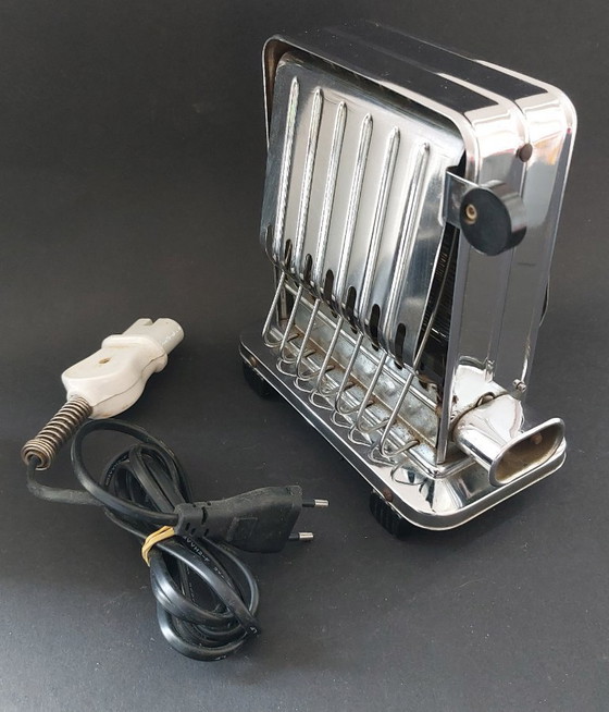 Image 1 of Two Inventum vintage chrome toasters