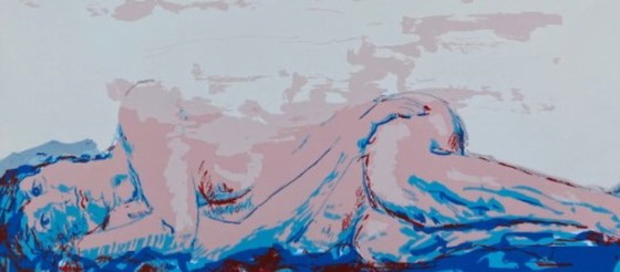 Image 1 of Henk van Vessem (1939) - Nudo disteso