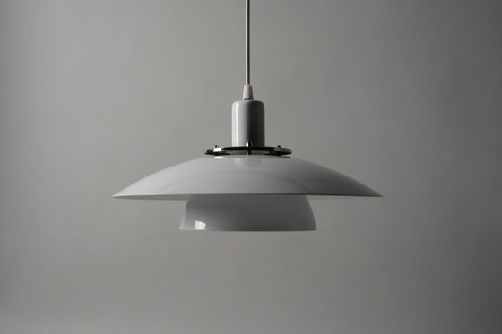 Eglo Multi-Shade Tiered Pendant Lamp, White Lacquered, Scandinavian Modern Lighting. – Metal (photo 2 of 10)