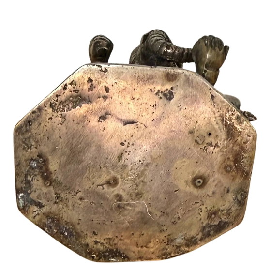 Ganesha | Brons | 20 cm | Meesterlijk gietwerk uit Indonesië – Beeldhouwkunst, Bronze (photo 7 of 7)