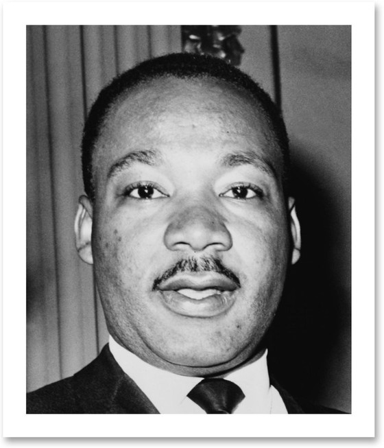 Image 1 of Martin Luther King Gift | Black History Decor | Art Doll Collectible | Civil Rights Leader Gift