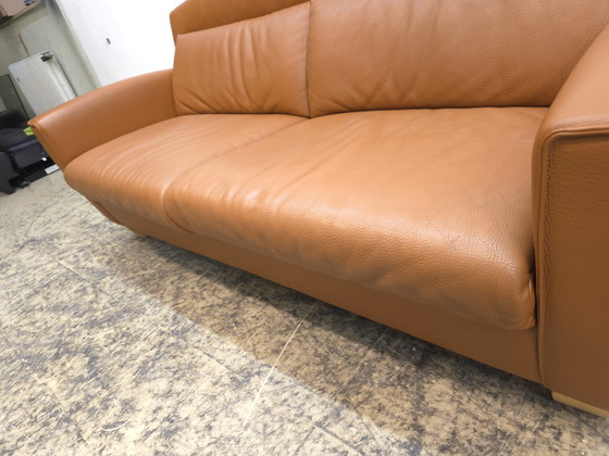 Image 1 of Divano in pelle De Sede ds 120 Cognac Designer Sofa Divano in pelle