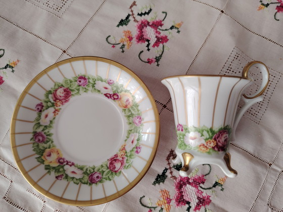 Image 1 of Weimar Porzellan Mocca Tasse Sammeltasse 