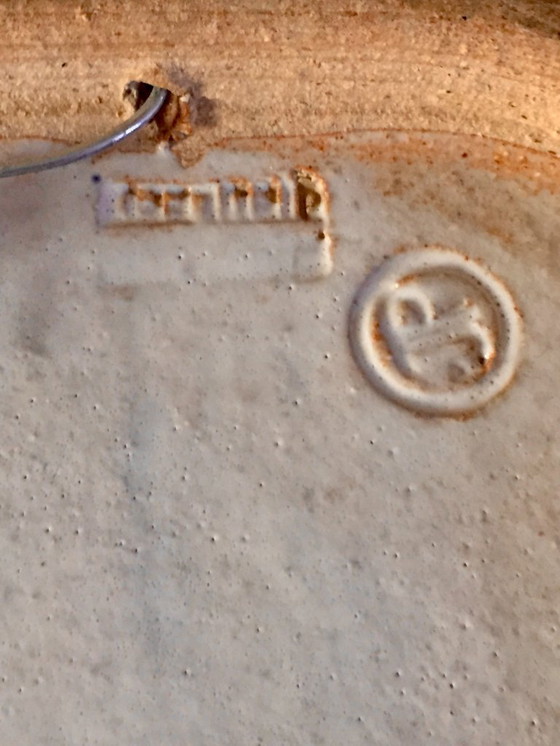 Image 1 of JACQUES POUCHAIN TABLEAU CERAMIQUE VINTAGE