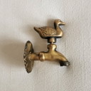 GRUE DE JARDIN EN FORME DE CANARD