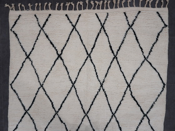 Image 1 of Tapis berbère - 323 Cm X 202 Cm - Laine blanche