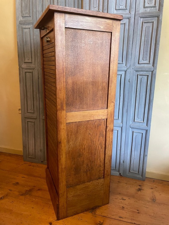 Image 1 of Rolluikkast Archiefkast Muziekkast art deco 1930 Frans