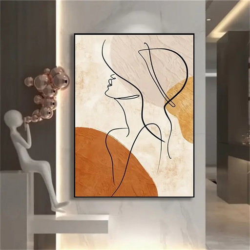 1x Oil on Canvas