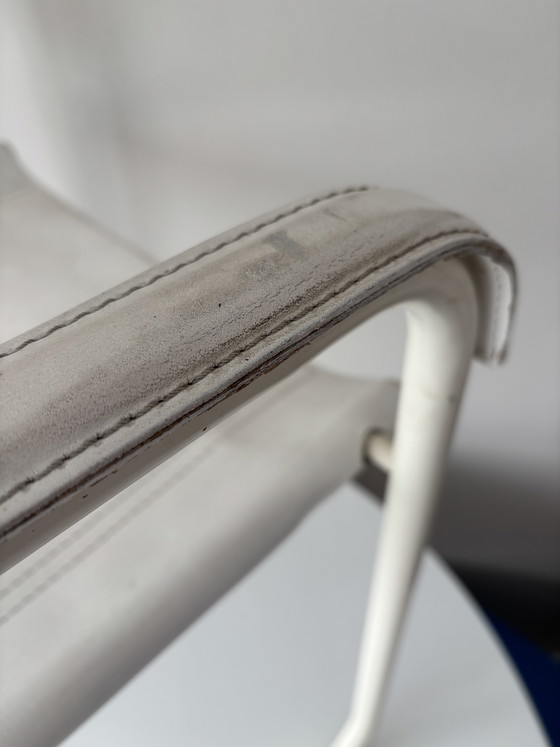 Image 1 of 2-piece Mart Stam Bauhaus tubular frame chairs Matteo Grassi 1970s