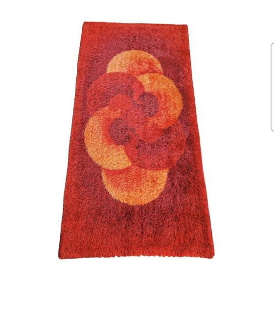 Vintage Rug Orange Rug 70s Rug – Desso, Rugs & carpets, Wool (photo 3 of 6)
