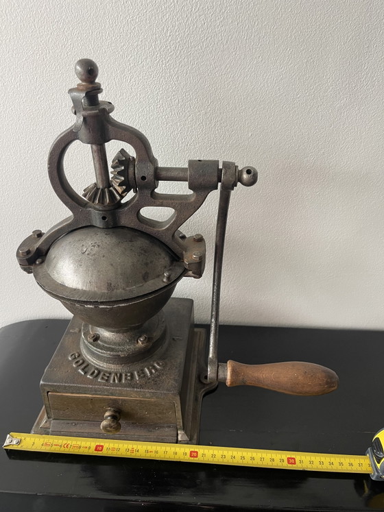 Vintage Goldenberg koffiemolen voor op het aanrecht – Decoratieve objecten, Metal (photo 10 of 14)