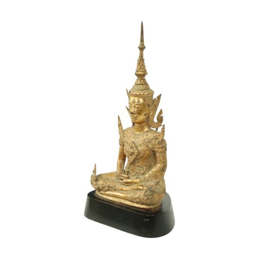Gilded Bronze Buddha