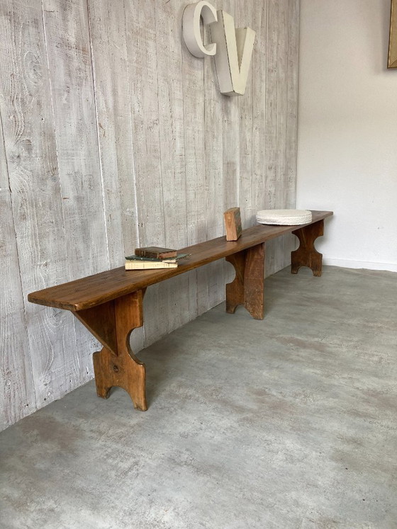Image 1 of Pair of farm benches 250cm