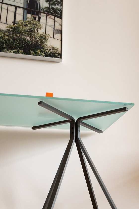 Image 1 of Enzo Mari Cuginetto custom side table Driade 1973