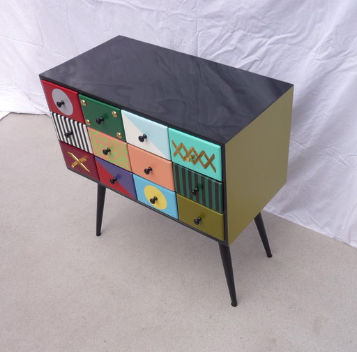 Mini Chest of 12 Drawers