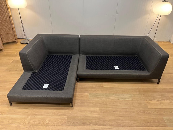 Image 1 of B&B Italia Ray Corner Sofa Anthracite + Optional Carpet