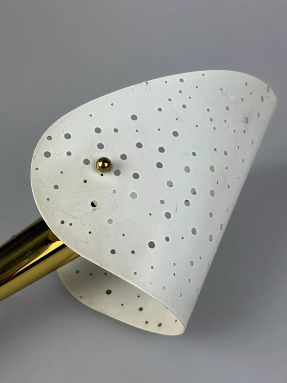 Image 1 of Lámpara de pared de los años 50 y 60 de Ernest Igl para Hillbrand Brass &amp; Metal Design