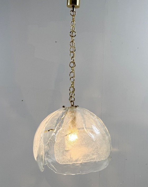 Image 1 of Lampada da soffitto/sospensione di Kaiser Leuchten, vetro di Murano, Germania, anni '60