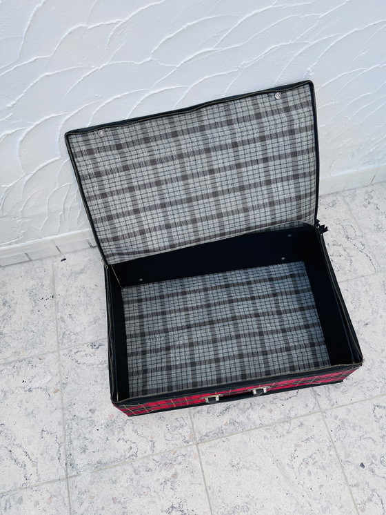 Image 1 of Coppia di valigie decorative scozzesi d'epoca