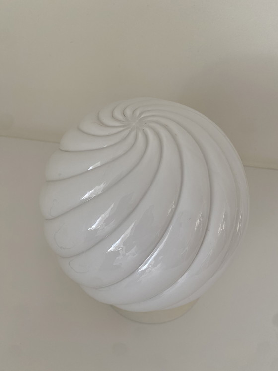 Image 1 of Art Deco Thabur plafondlamp plafonnière - Vintage 