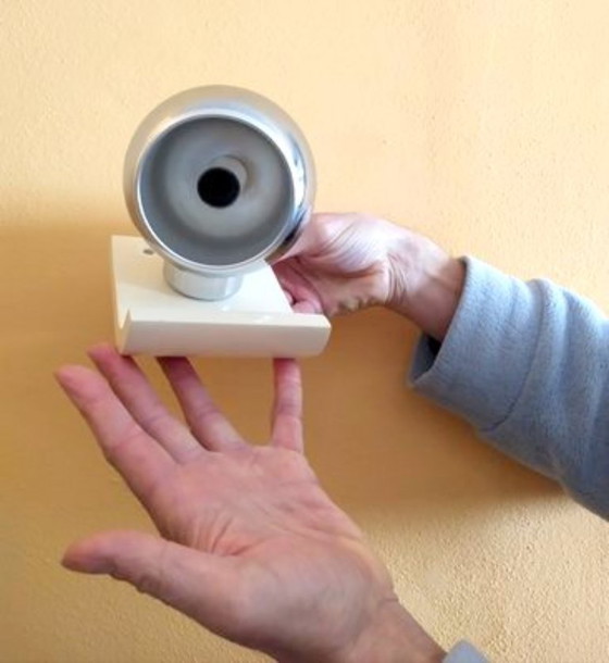 Image 1 of Small wall lights attributed to Reggiani, 1960s,set of two.