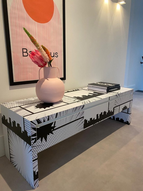 Image 1 of Lade kast van Jan de Bouvrie ontwerp van Monique de Bouvrie