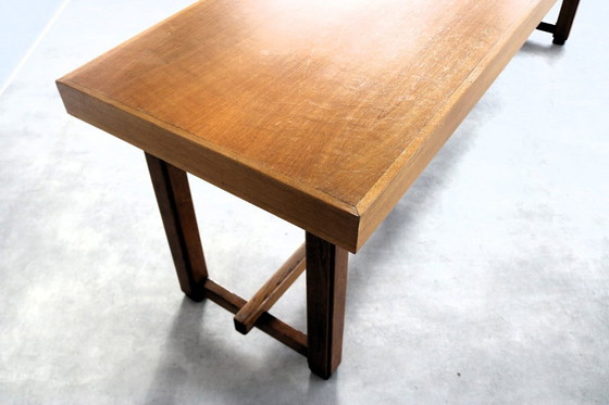 Image 1 of Art Deco meeting/dining table from the 1930s