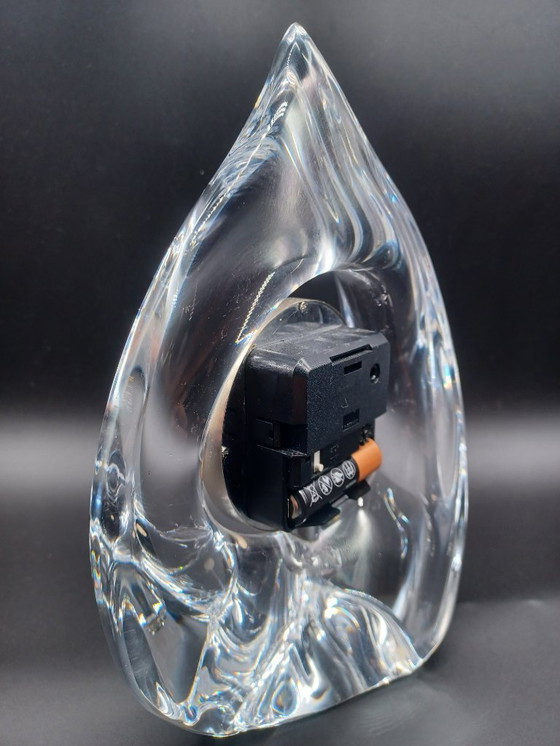 Image 1 of Horloge Pendule en cristal DAUM 