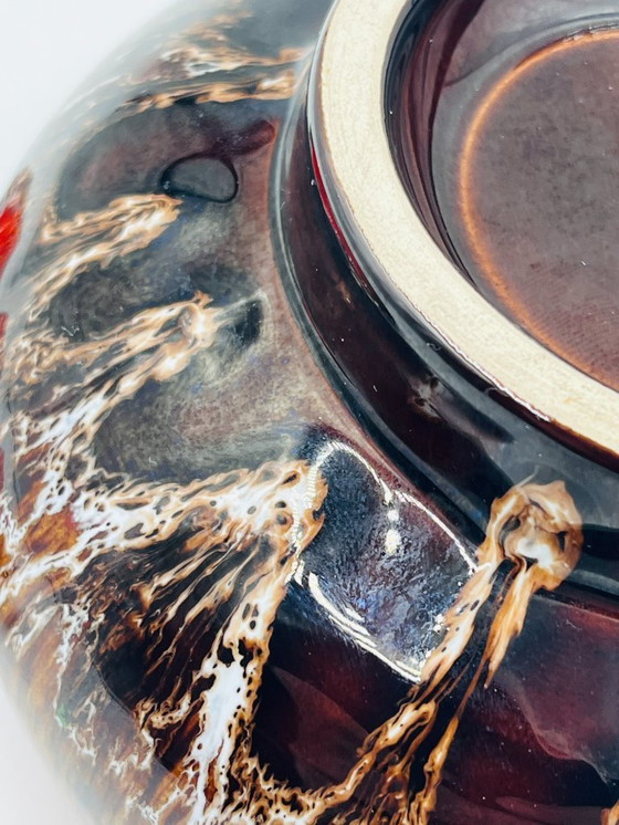 Image 1 of Plato de dulces rojos Vallauris