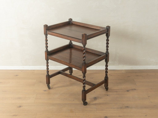 Magnifique chariot à thé de style jacobéen des années 1920