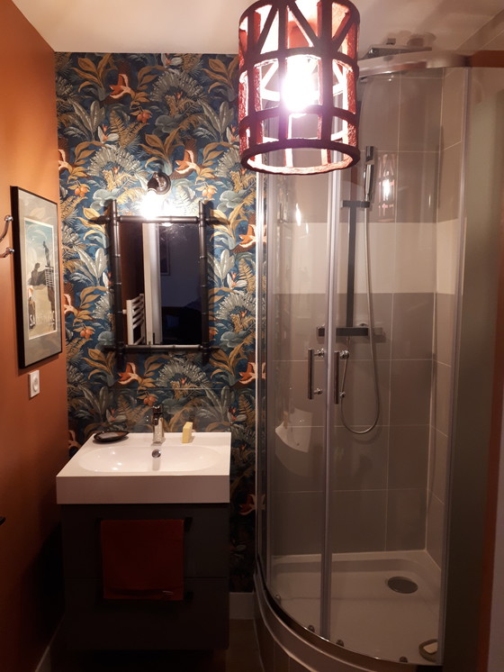 Image 1 of Lámpara colgante de terracota con acabado de papel maché diseñada por Marie Michielssen para Serax.