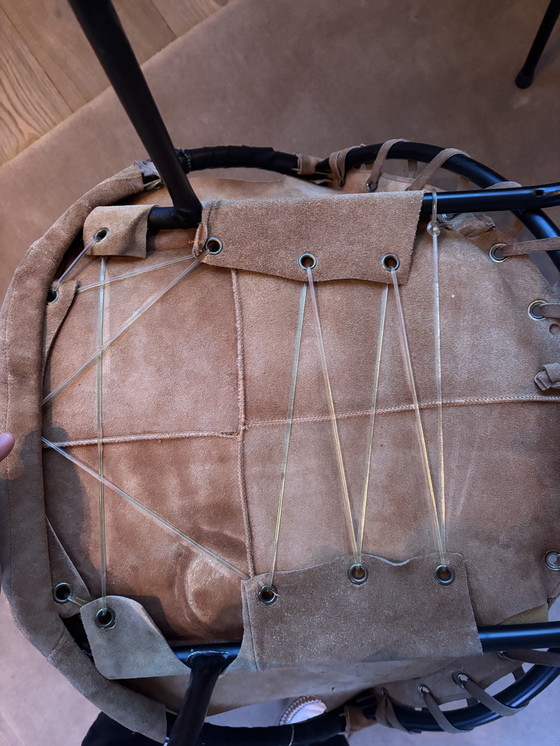 Image 1 of 2x Vintage Balloon Chairs - Lusch Erzeugnis - 1960's