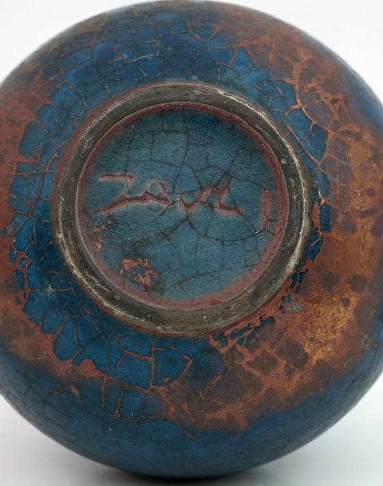 Image 1 of Polychrome Ceramic Vase by Carlo Zauli, 1960s