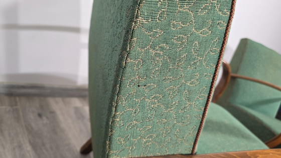 Image 1 of Ensemble de fauteuils vintage par Jindrich Halabala